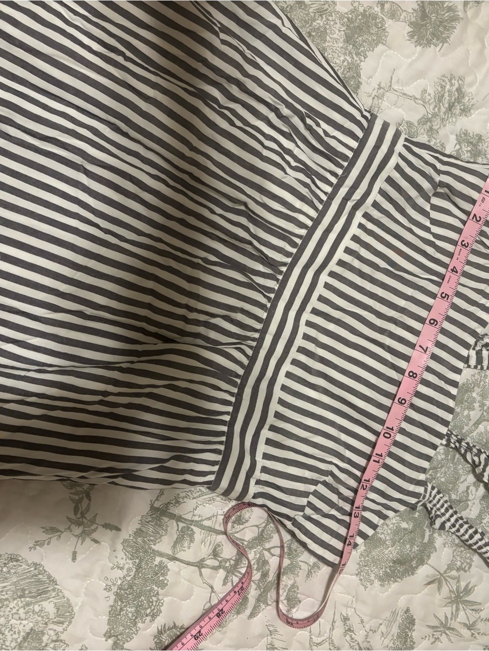 Madewell sz 4 Striped Ruffle Strap Mini Dress summer sundress preppy
coastal - Picture 8 of 16
